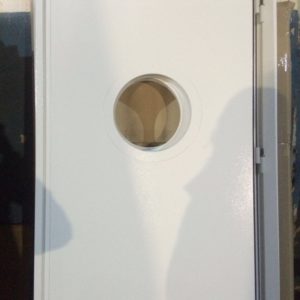 Противопожарная дверь с круглым окном / серия FRM7493