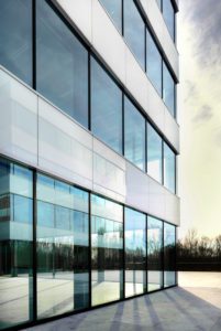 Противопожарный витраж для торговых центров / серия FRM7354